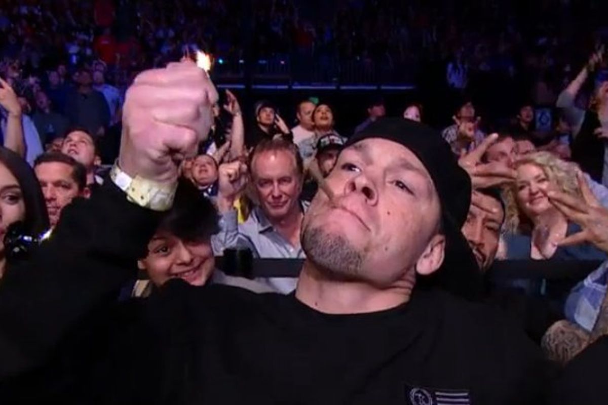 UFC Austin: Watch Nate Diaz Pull Out A Blunt On Live TV - MMAmania.com1200 x 800