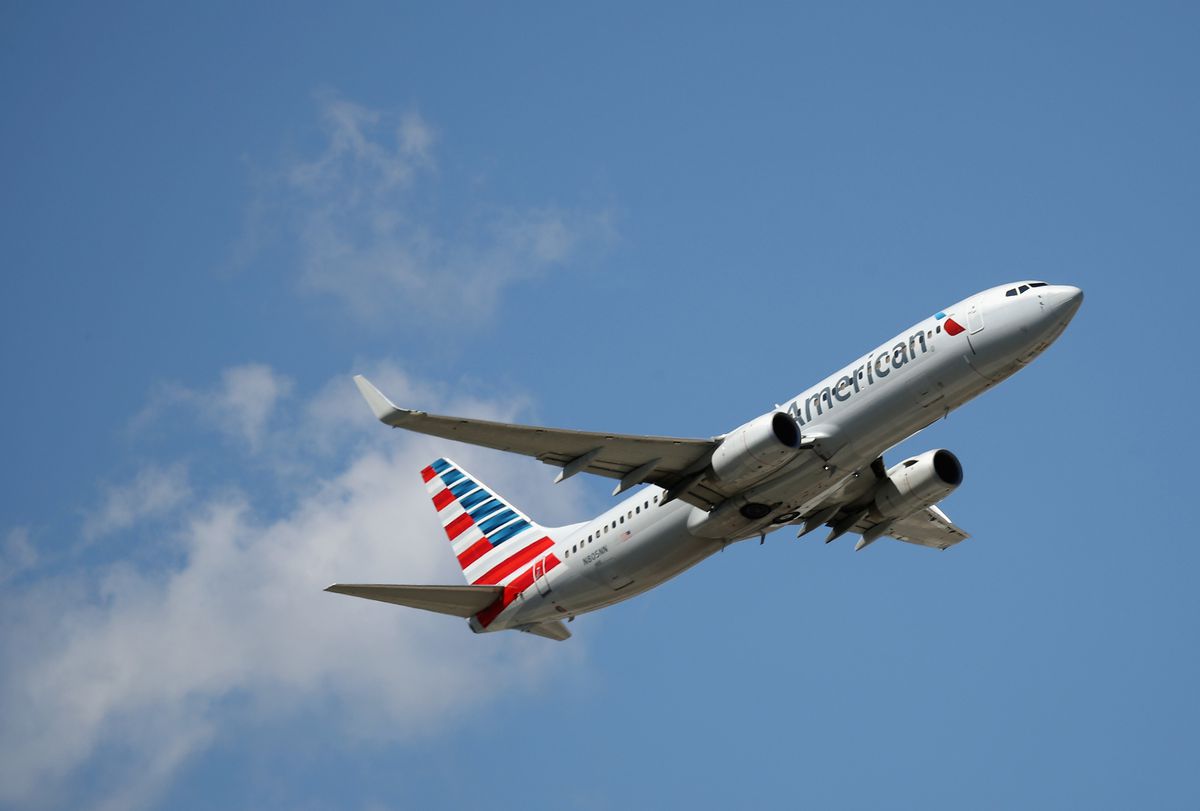 American Airlines airplane