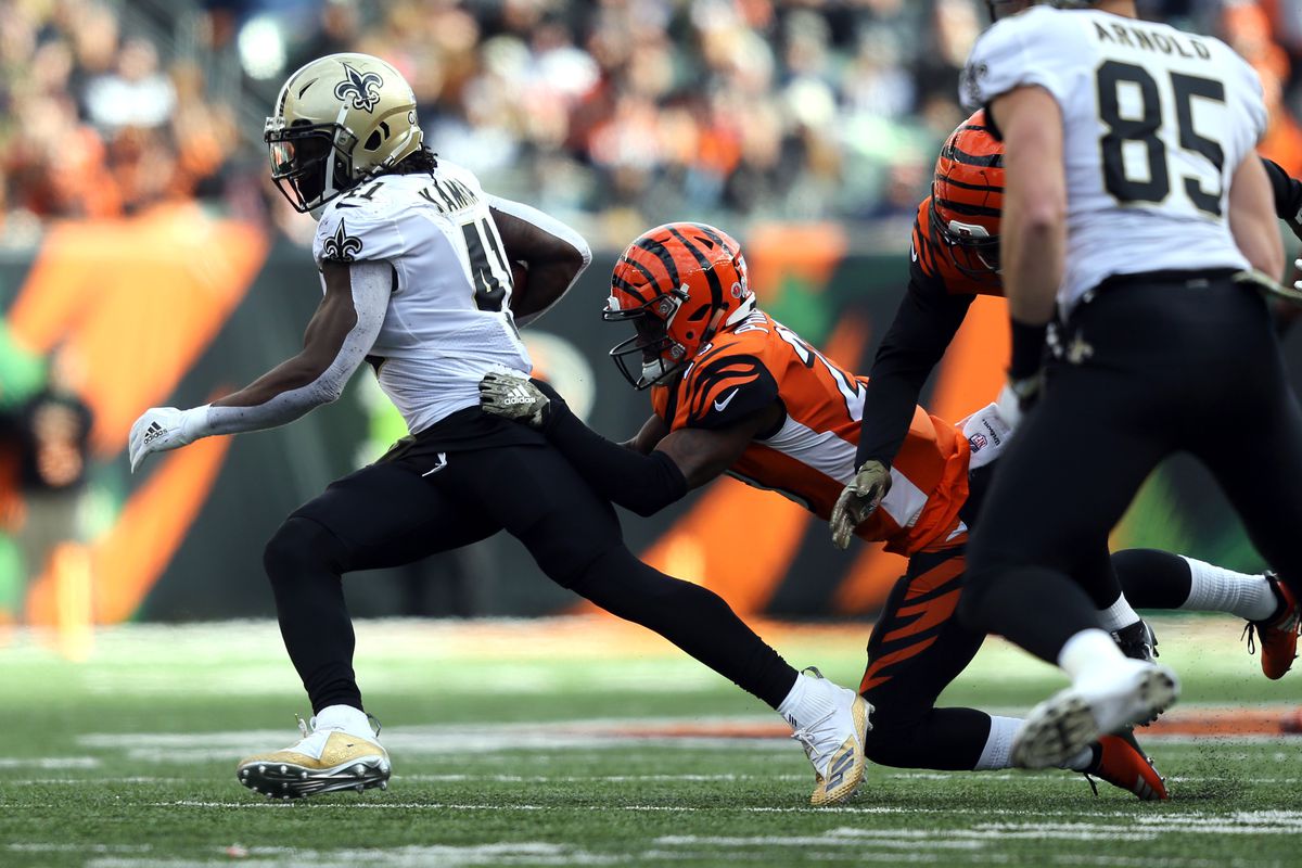 NFL: New Orleans Saints at Cincinnati Bengals