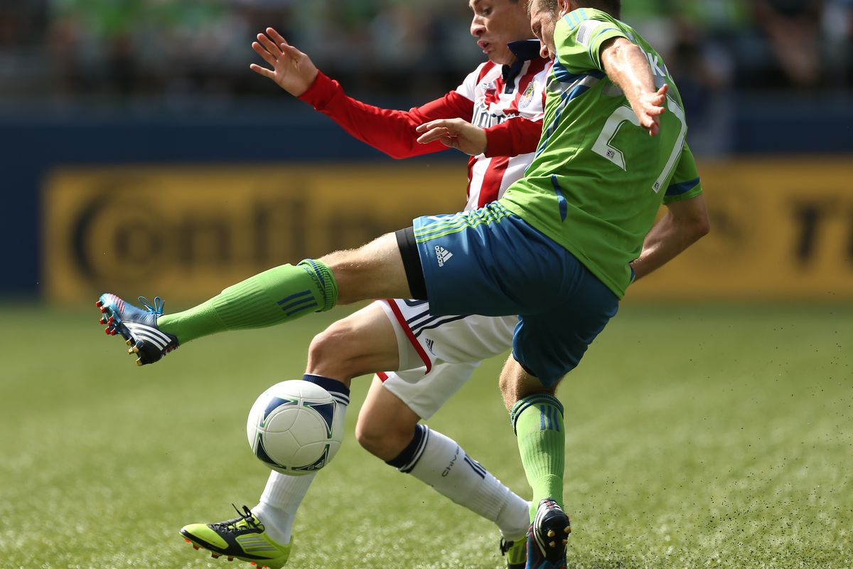 SEATTLE, WA - SEPTEMBER 08:  Well, the first team and reserves couldn't beat the Sounders this weekend, but the U18s did. (Photo by Otto Greule Jr/Getty Images)