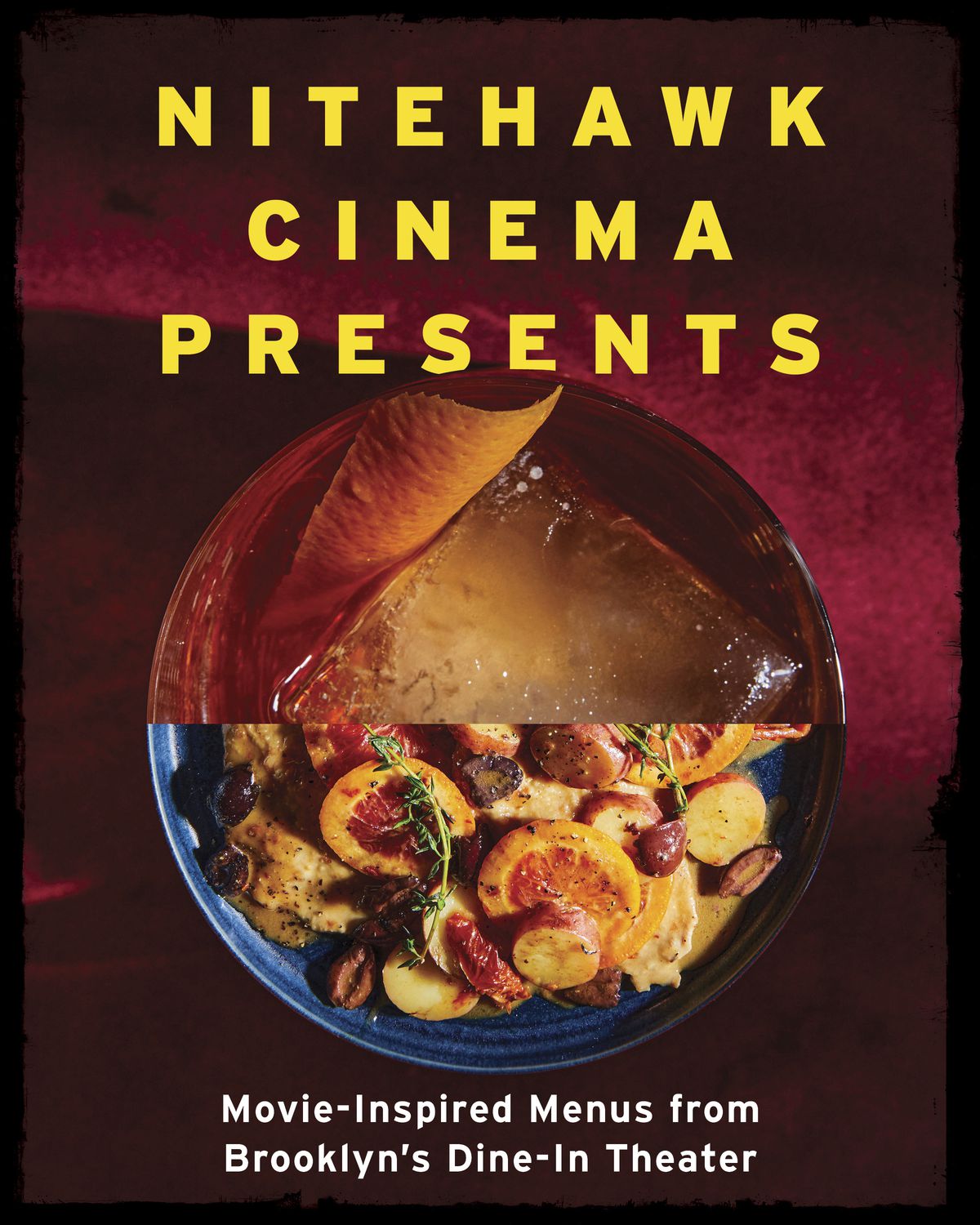 This cover image released by Countryman Press shows “Nitehawk Cinema Presents: Movie-Inspired Menus from Brooklyn’s Dine-In Theater.”
