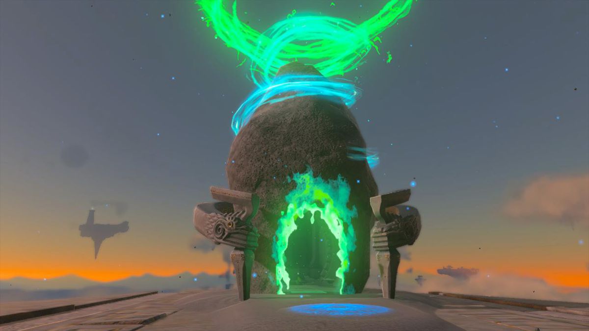 A screenshot shows the Siyamotsus Shrine opening in the sky