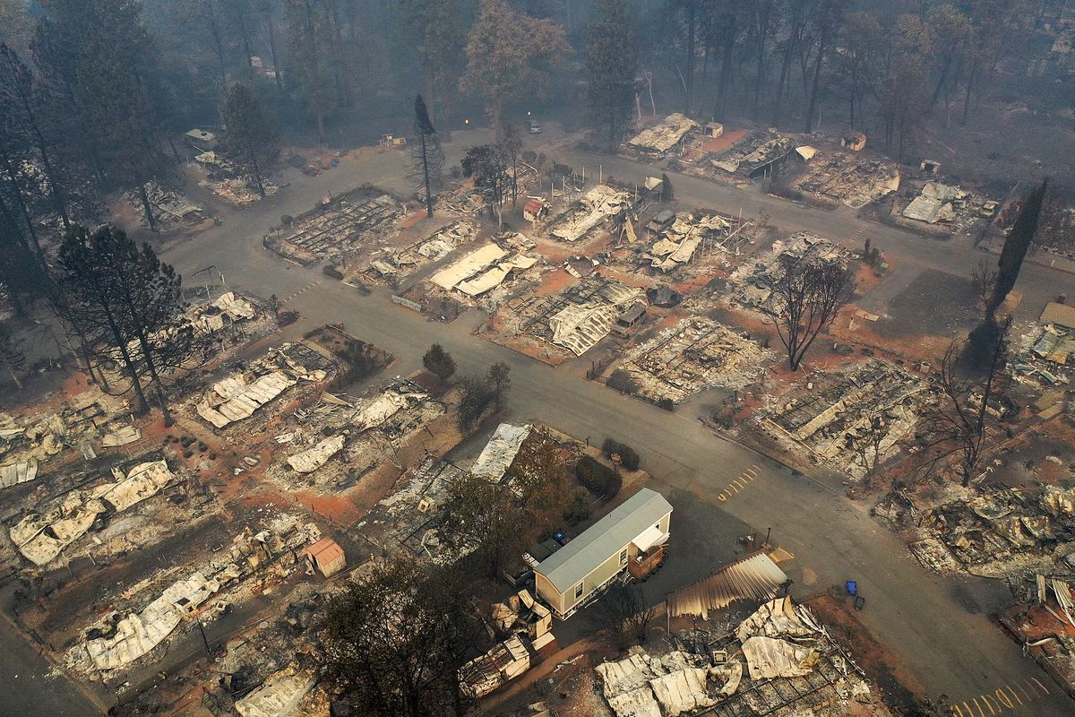 California Town Of Paradise Devastated By The Camp Fire Continues Search And Recovery Efforts