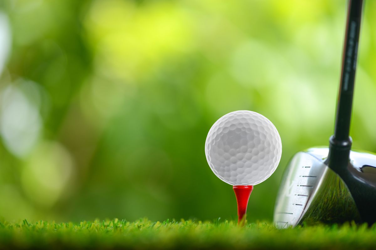 Playing golf is a great way for seniors to get exercise.
