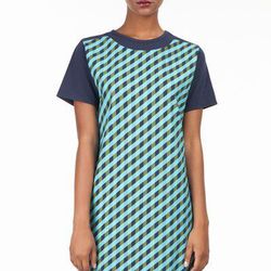 <a href="http://www.openingceremony.us/products.asp?menuid=2&catid=15&designerid=6&productid=84505">Opening Ceremony
Double Print Stripe Boxy Dress</a>. $68 (was $170)