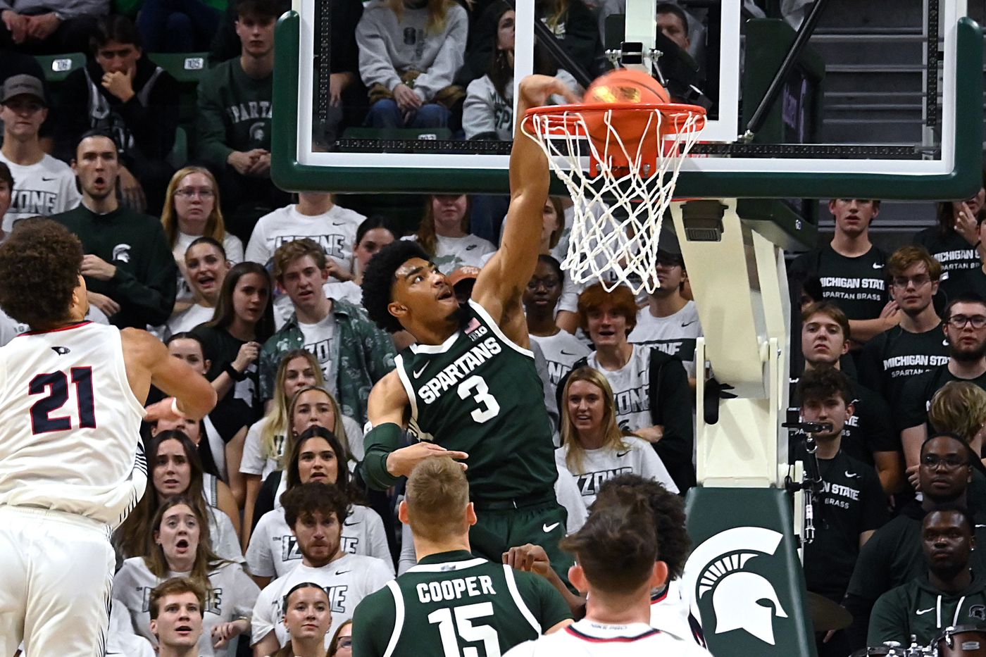 Michigan State uses raw talent to beat Southern Indiana – 3 points