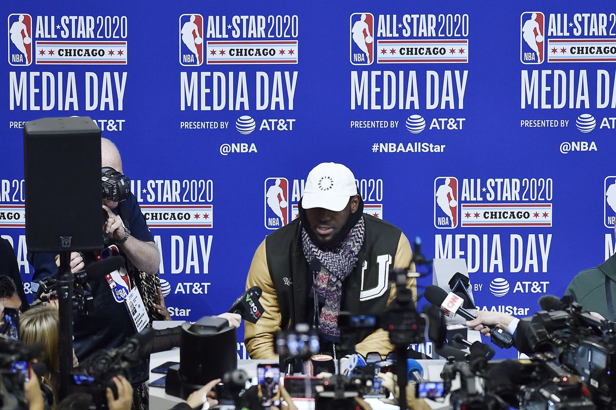 NBA: All Star-Media Day