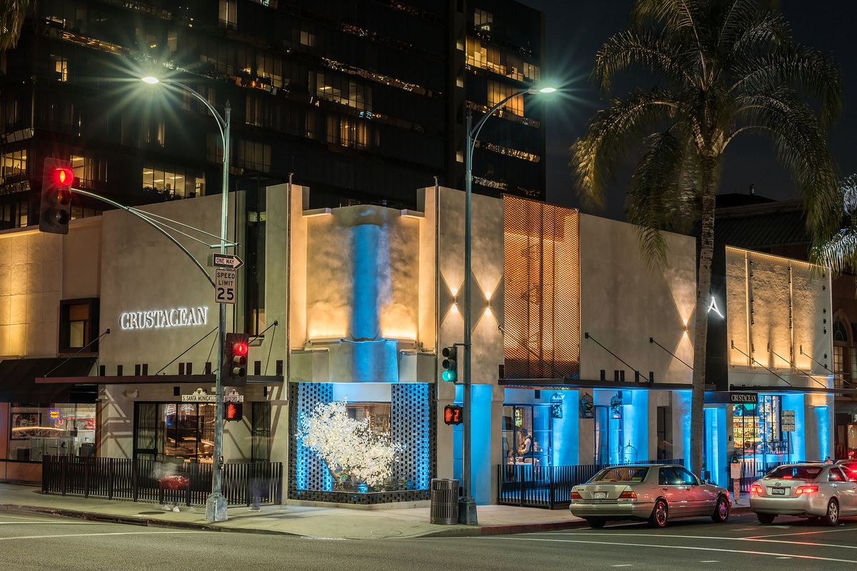 Crustacean restaurant in Beverly Hills.