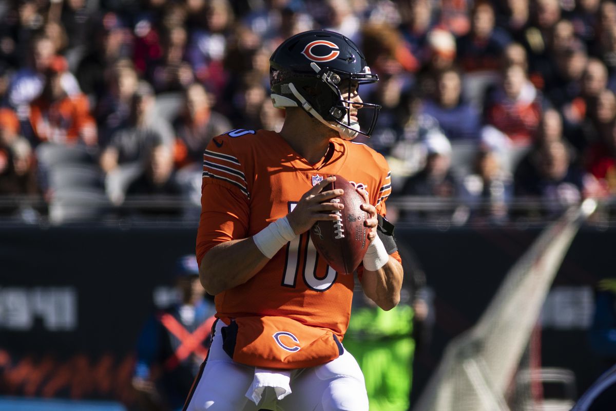 Mitch Trubisky is once again the Bears’ starting quarterback. 