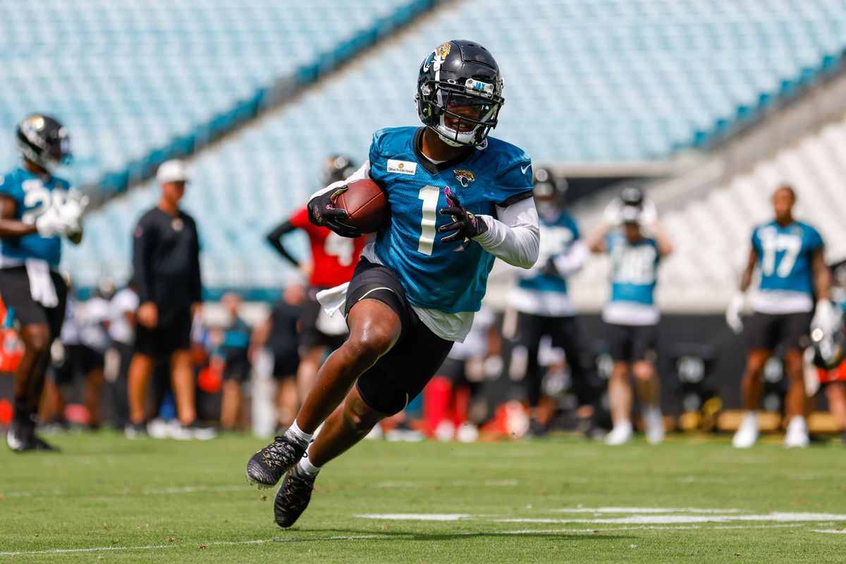 NFL: MAY 23 Jacksonville Jaguars OTA Offseason Workouts