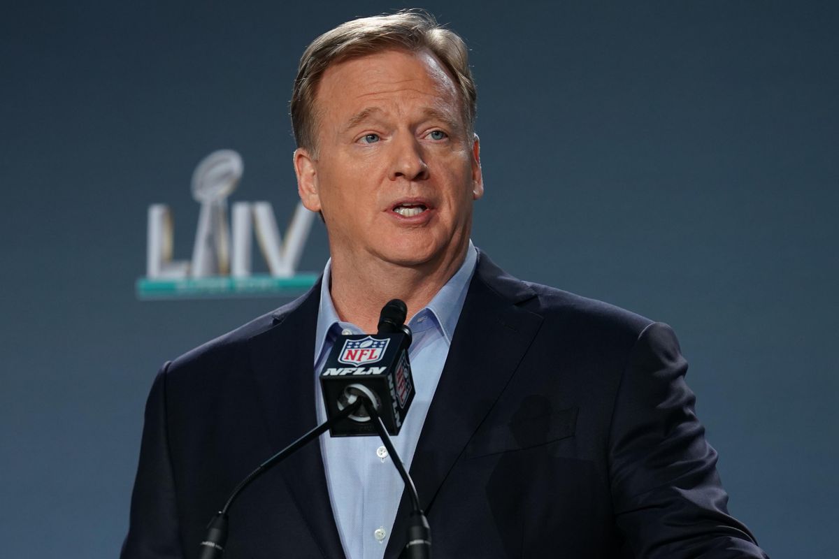 NFL: Super Bowl LIV-Commissioner Roger Goodell Press Conference