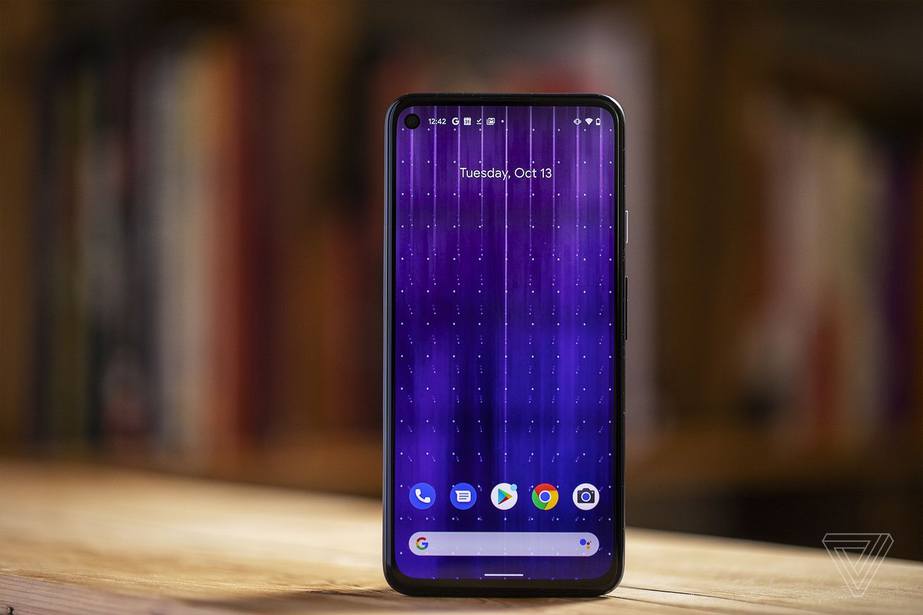 The Pixel 4A 5G. 