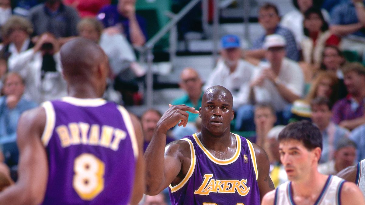 1997 NBA Playoffs - Round Two Game Two: Utah Jazz v Los Angeles Lakers