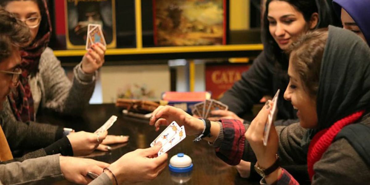 As Iranian youths protest, cafes filled with board games and D&D provide community