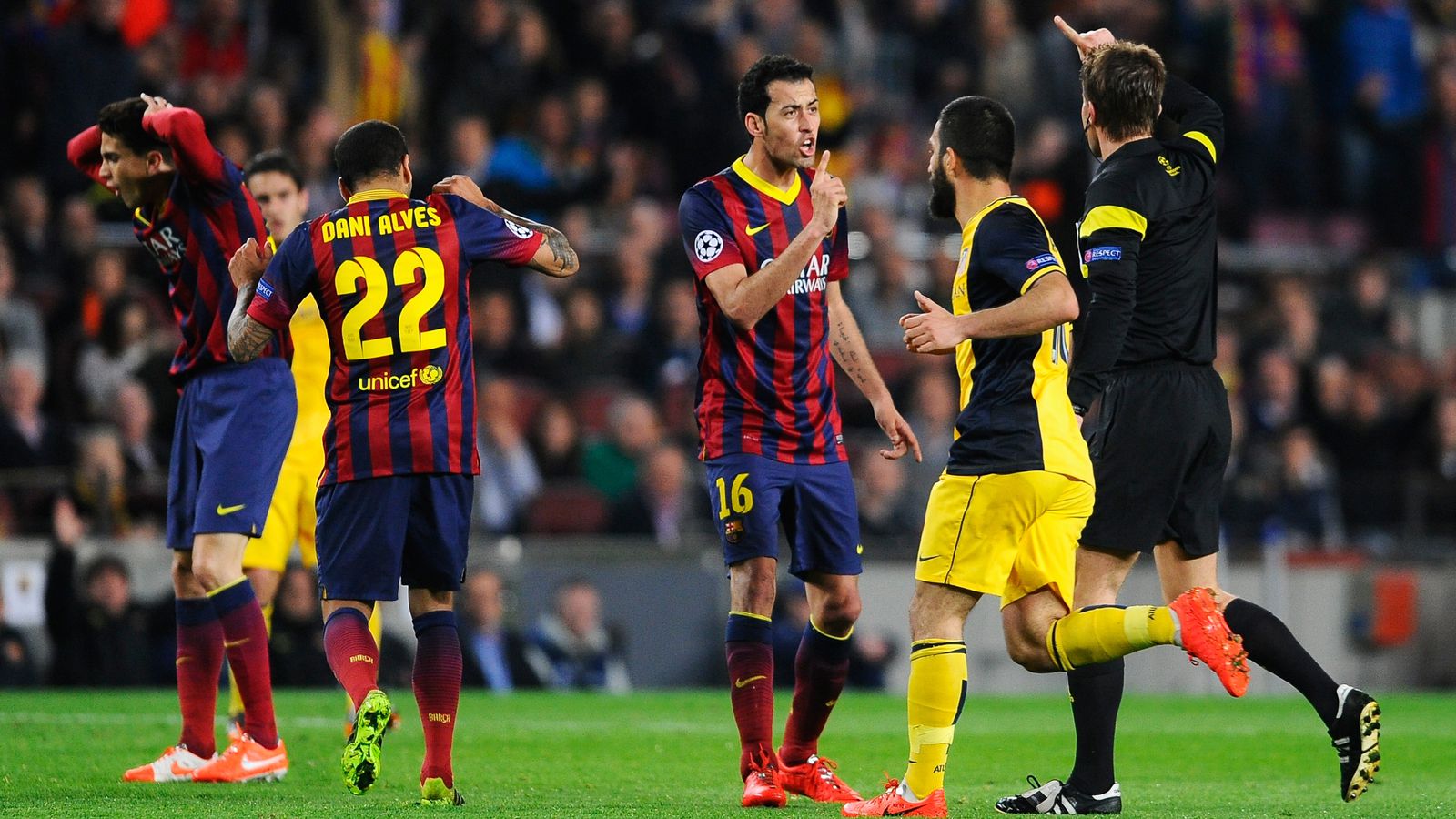 Barcelona vs. Atlético Madrid, 2014 UEFA Champions League: Atleti grab