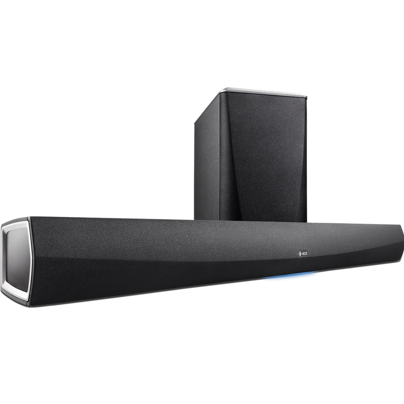 In de genade van kolf spoor Denon's new HEOS HomeCinema HS2 soundbar will support hi-res audio and  Alexa - The Verge