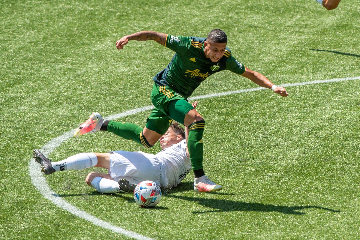 SOCCER: MAY 22 MLS - LA Galaxy at Portland Timbers
