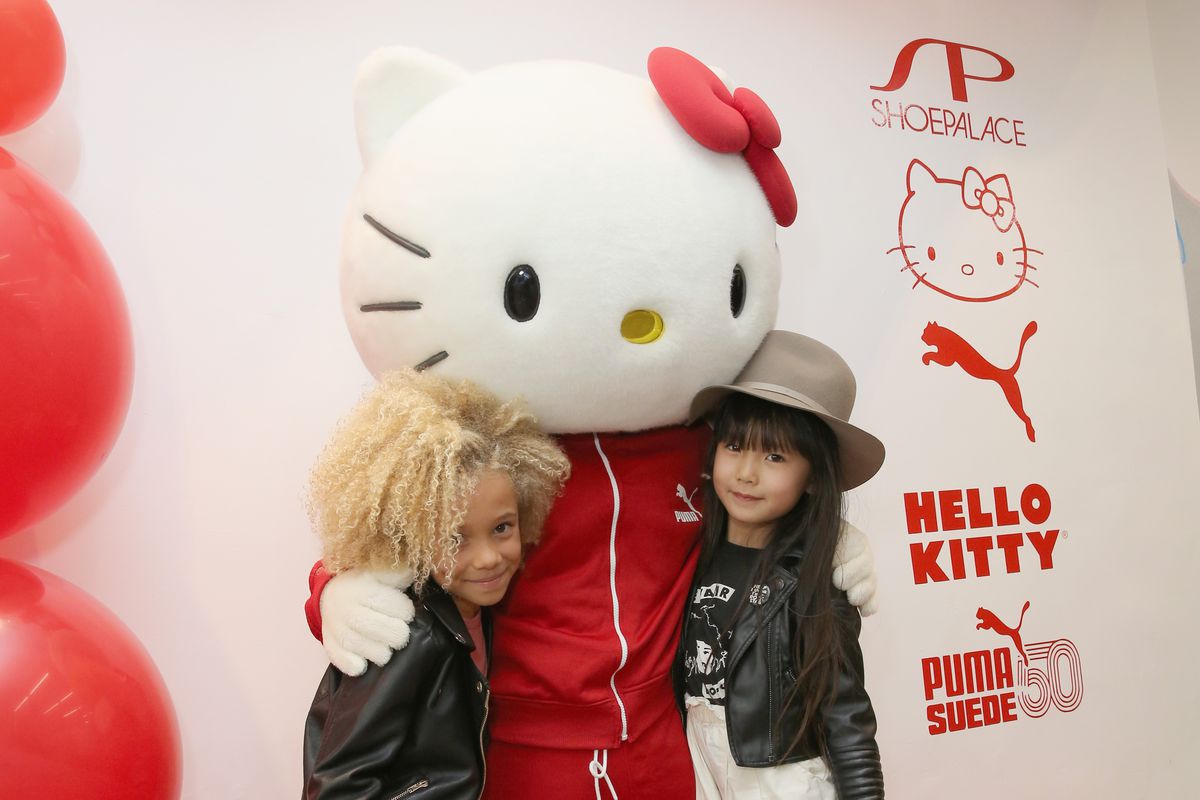 PUMA x Hello Kitty Launch Event At Shoe Palace LA