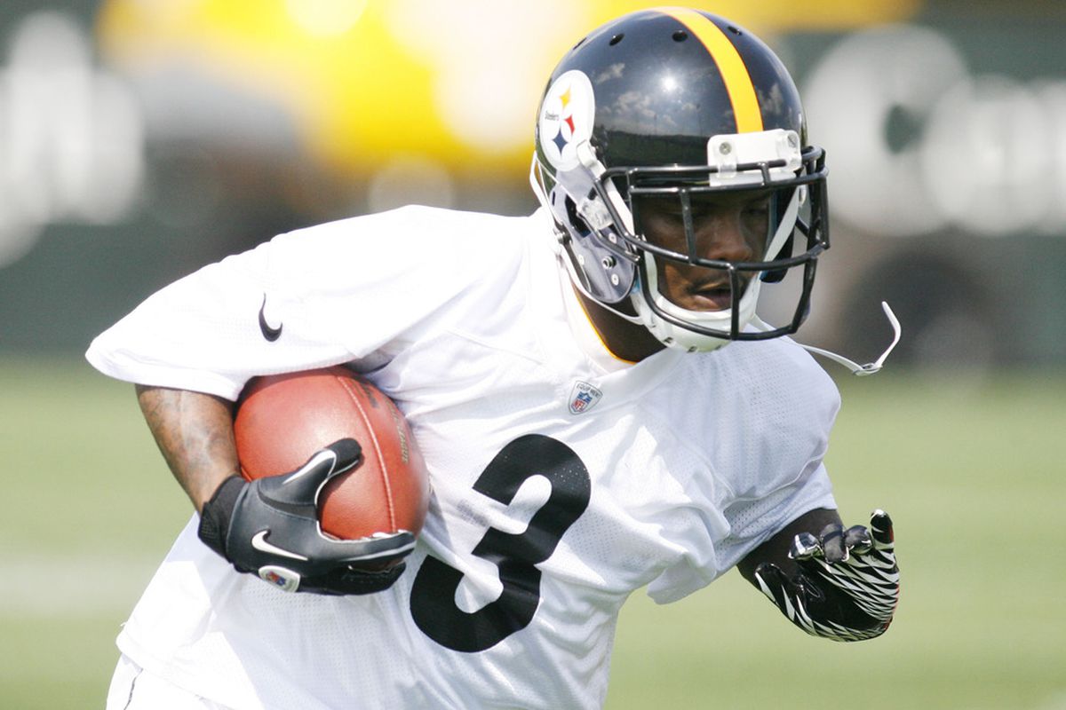 May 4, 2012; Pittsburgh, PA, USA; Pittsburgh Steelers free agent wide receiver Marquis Maze (3) participates in drills during rookie minicamp and orientation. Mandatory Credit: Charles LeClaire-US PRESSWIRE