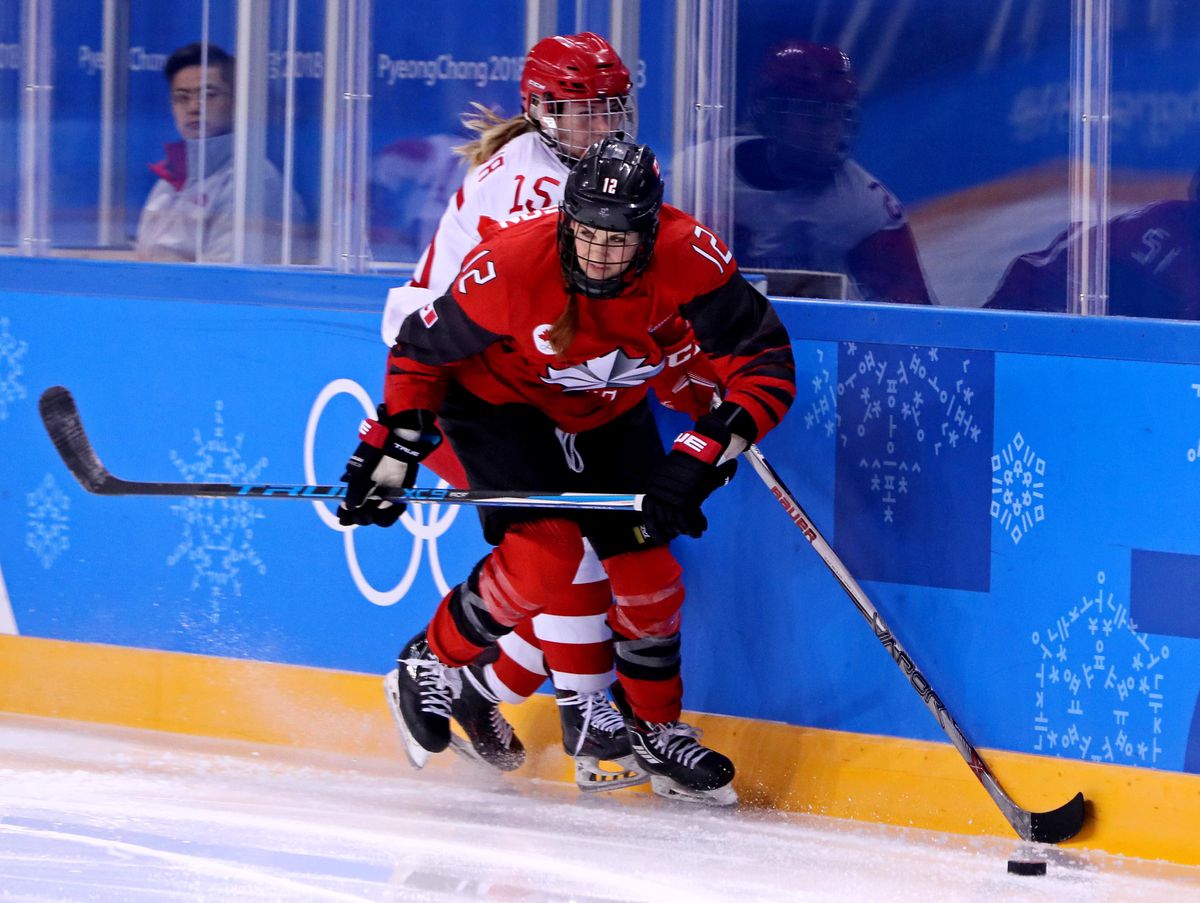 Olympics: Ice Hockey-Women Team Group A - CAN-RUS