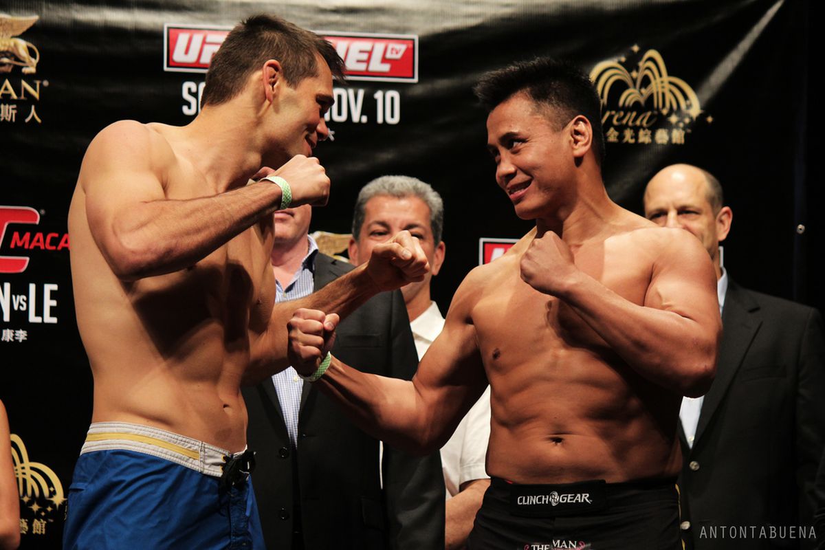 Rich Franklin faces off with Cung Le