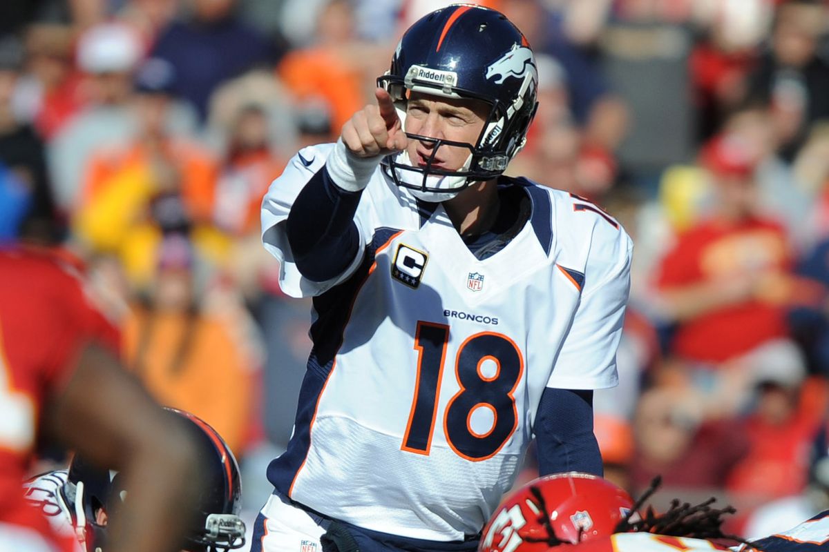 Peyton is calling for the Broncos as the #1 seed in 2012.