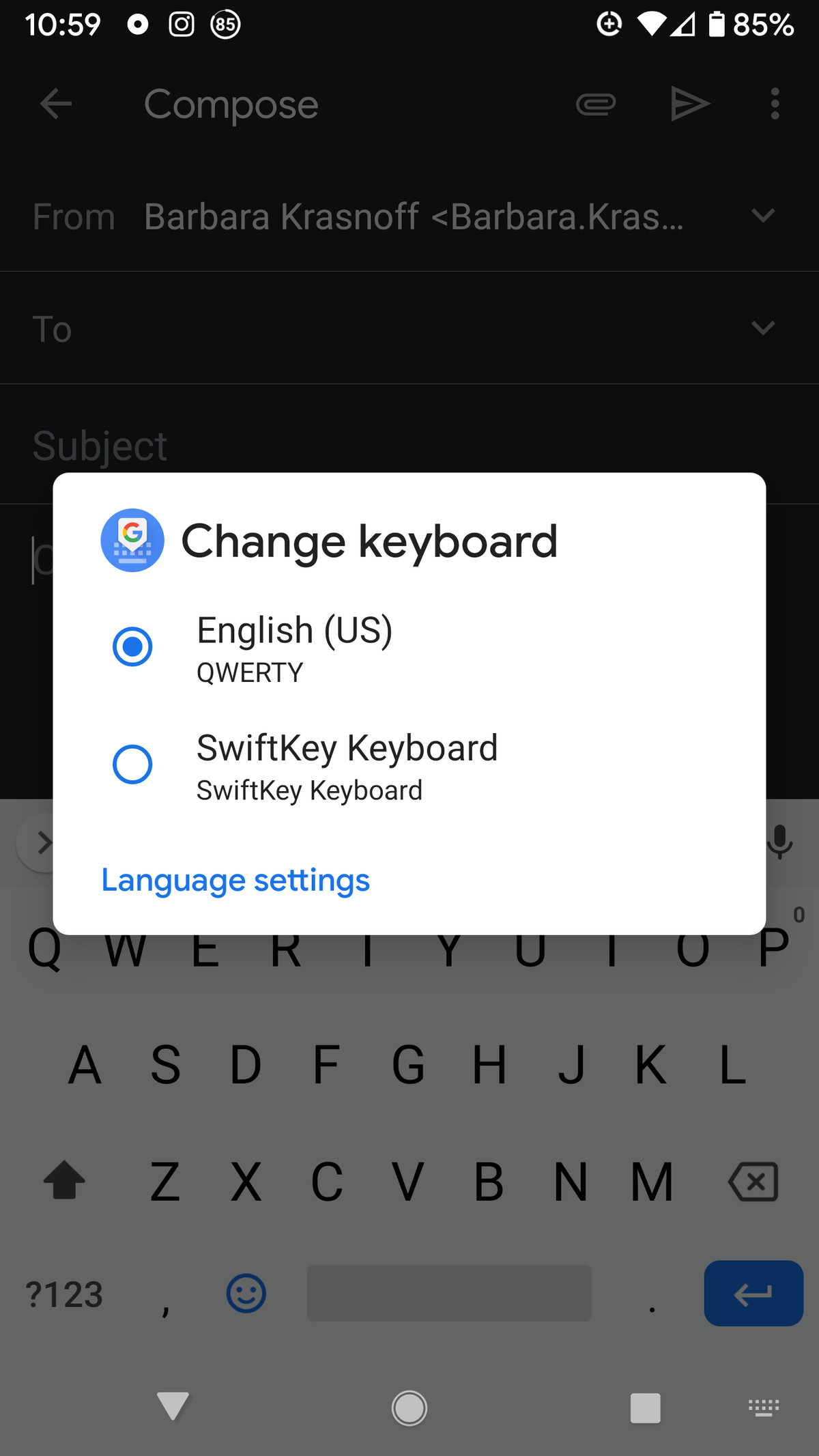 How To Switch Languages Using The Android Gboard Keyboard The Verge