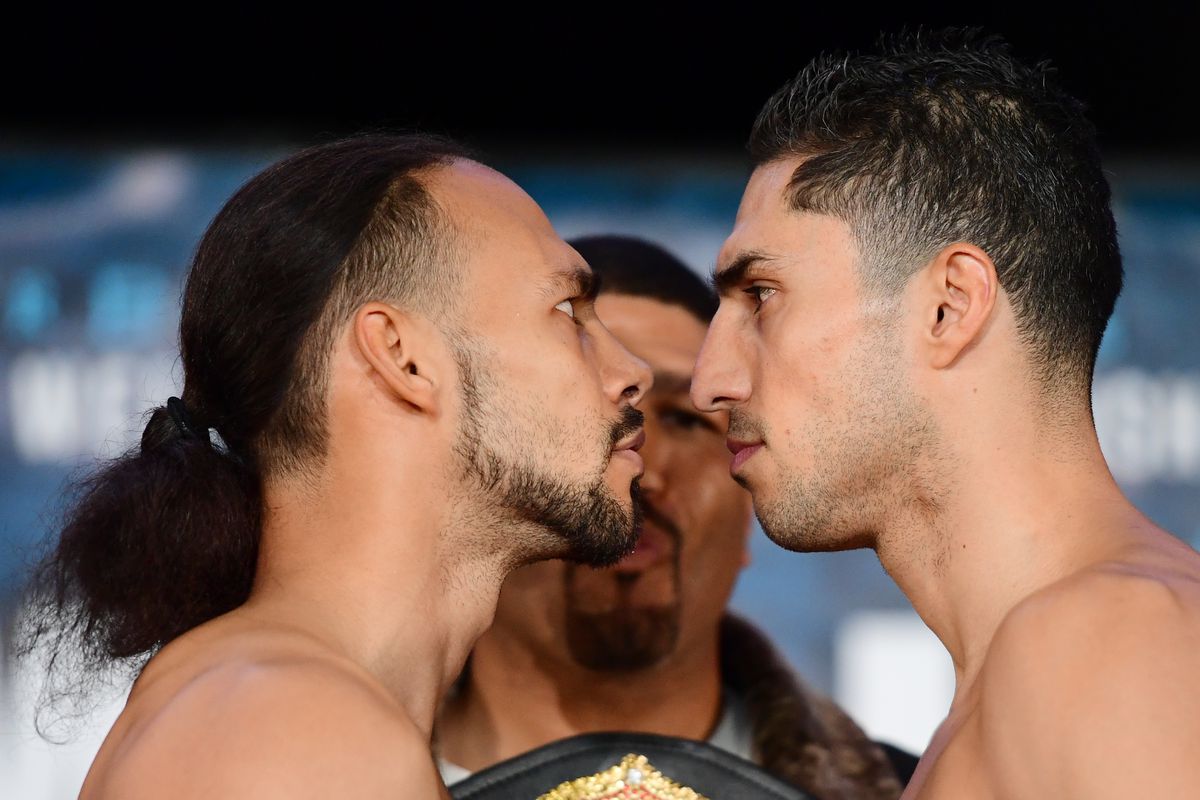 Keith Thurman v Josesito Lopez - Weigh-in