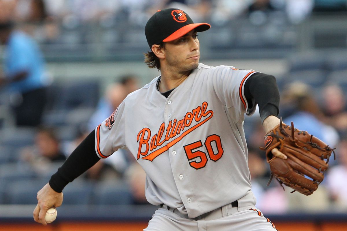 Miguel Gonzalez gets another attempt to prove himself today. Good luck, Gonzo.  Mandatory Credit: Anthony Gruppuso-US PRESSWIRE