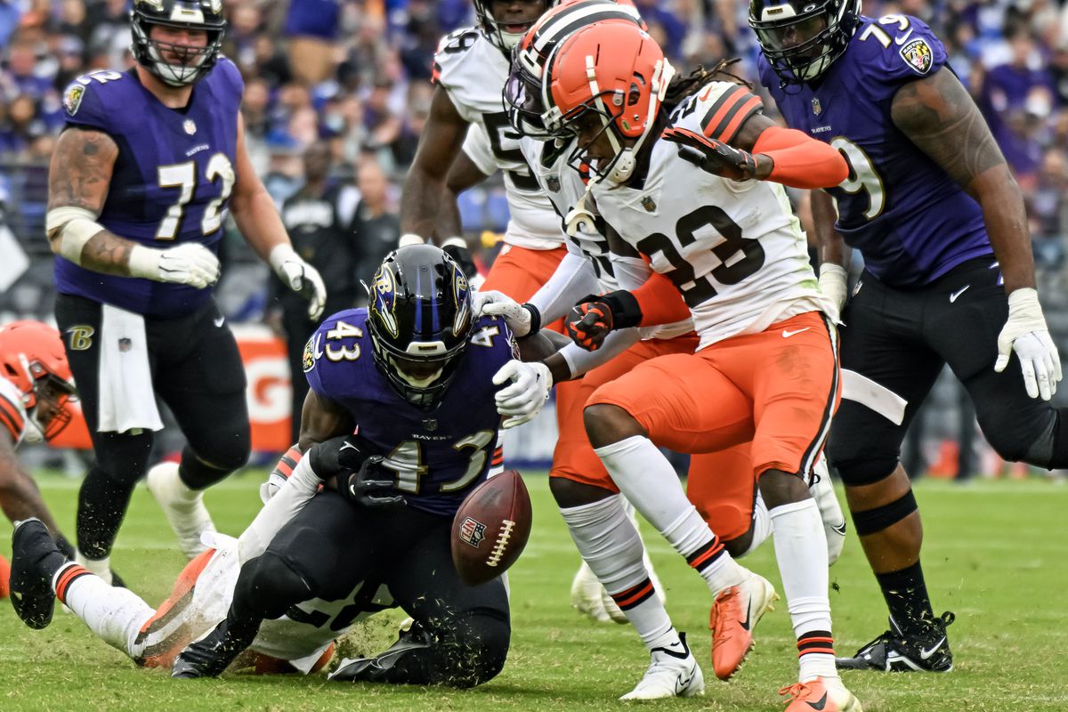 NFL: OCT 23 Browns at Ravens