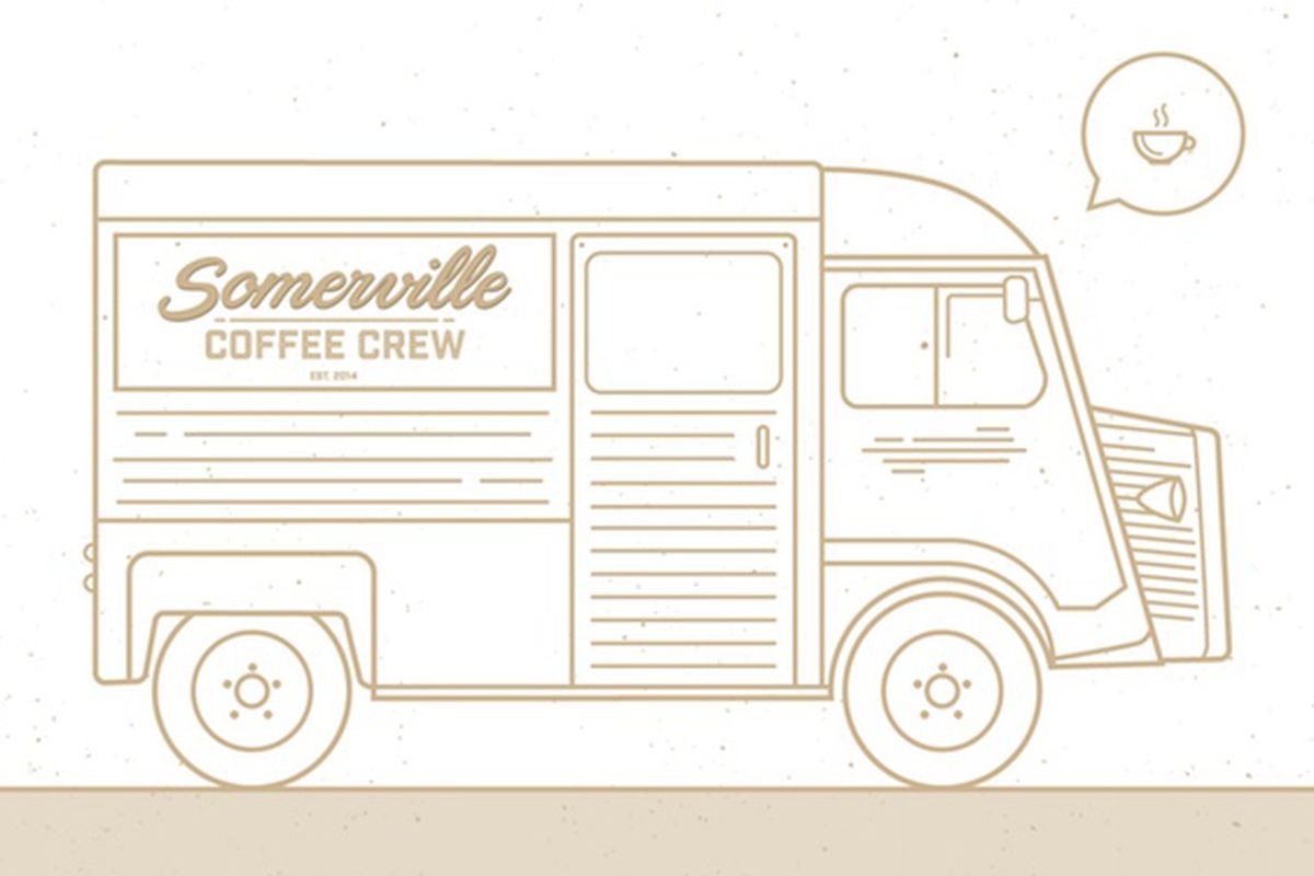Somerville Coffee Crew truck design