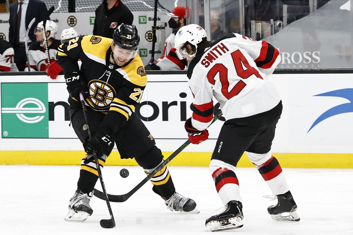 NHL: MAR 30 Devils at Bruins