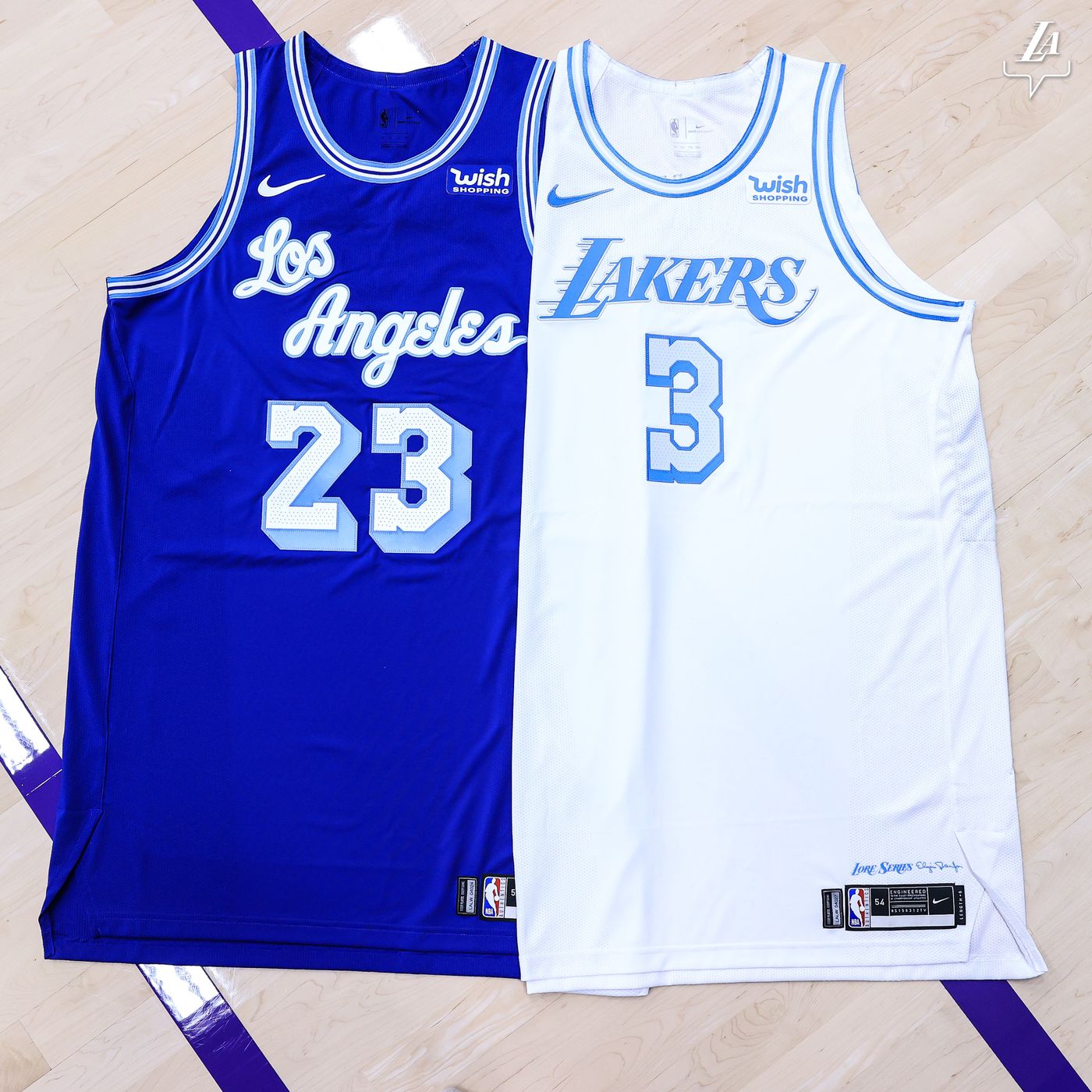 lakers jersey today