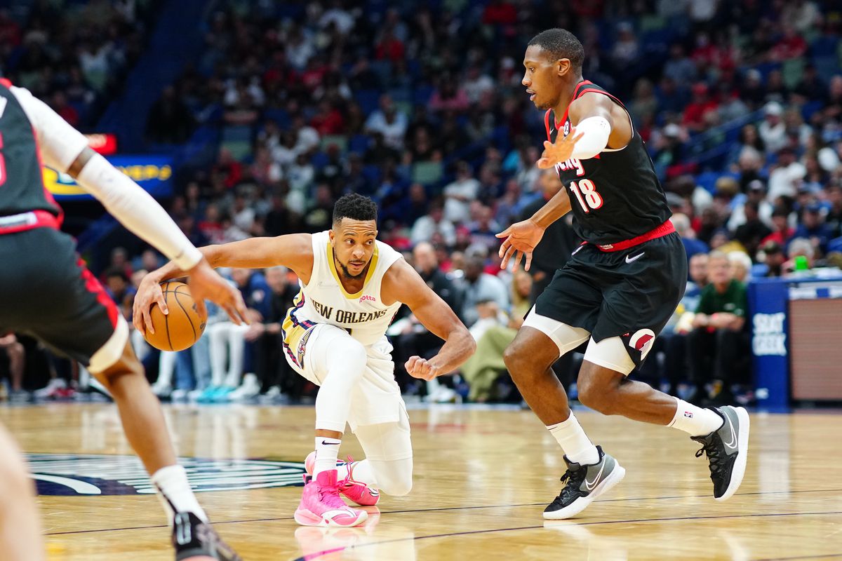 NBA: Portland Trail Blazers at New Orleans Pelicans