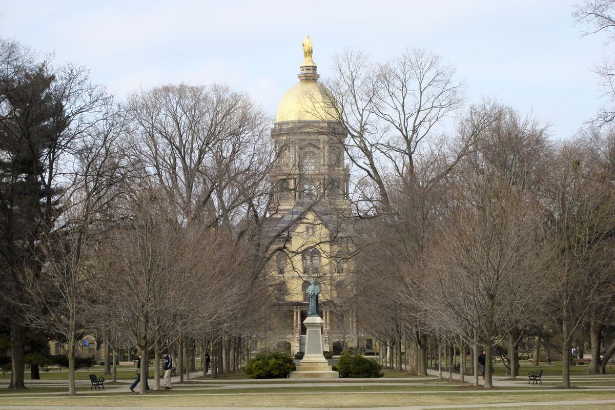 The University of Notre Dame's police department doesn't have to release crime reports about student athletes to ESPN, the Indiana Supreme Court ruled Wednesday.