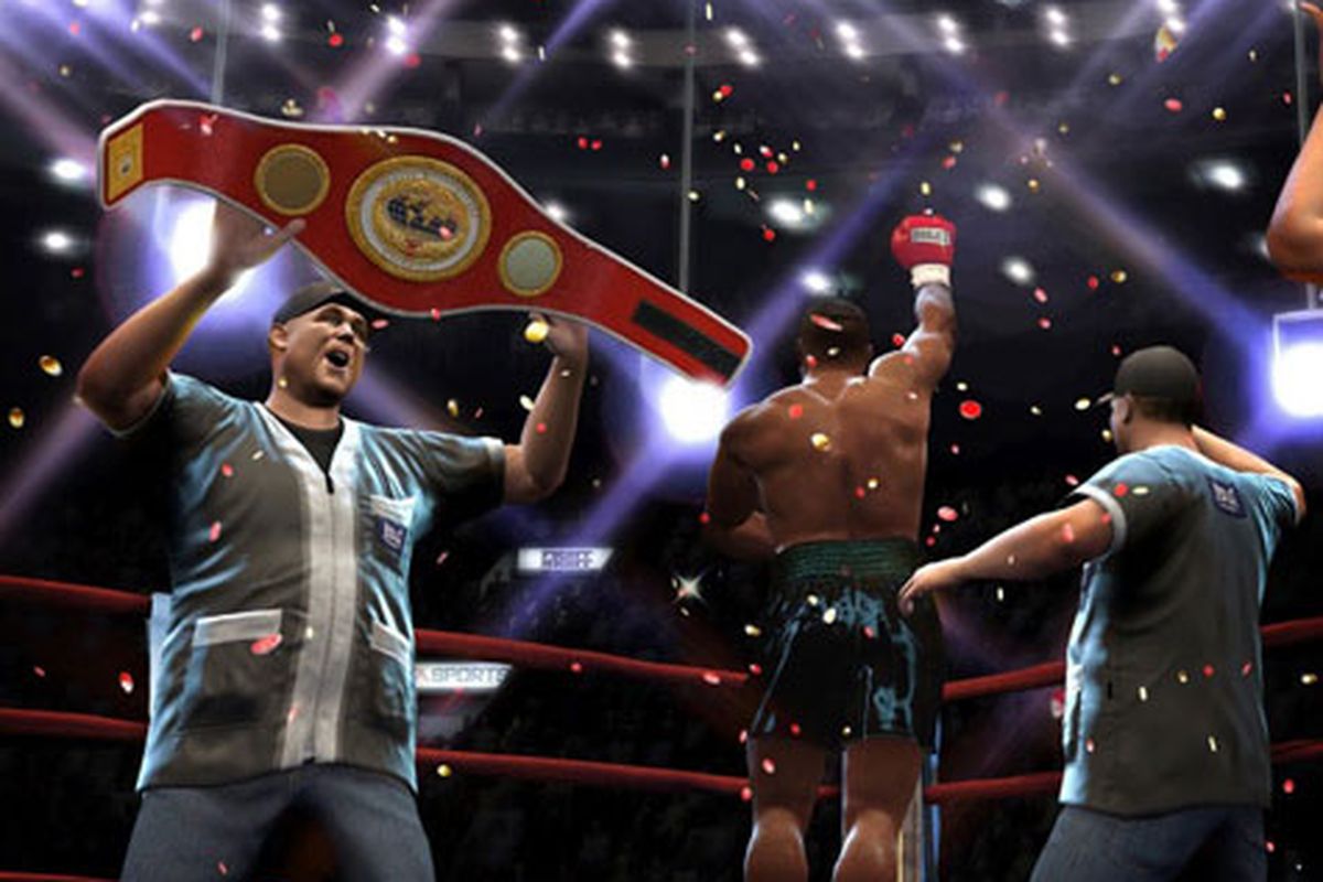 EA Sports' Fight Night Round 4 debuted as the UK's top-selling video game this week. (via <a href="http://cdn1.gamepro.com/blogfaction/images/fight-night-round-4-title.jpg">cdn1.gamepro.com</a>)