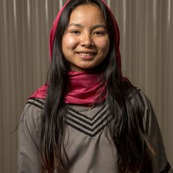 Neh Meh is one of several refugees from Myanmar who are performing in a Book of Mormon pageant this June.
