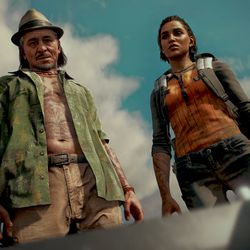 Players adopt the character of Dani — or Danny — Rojas (right) and are aided by the former KGB agent Juan Cortez.