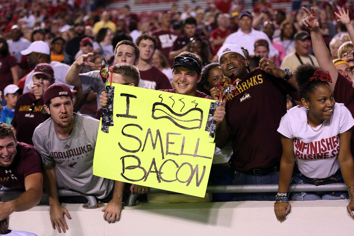 No, ULM fans, that's rice you smell.