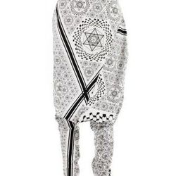 Wear your politics on your bottom half with this Arab/Jewish design collaboration from <a href="http://www.colette.fr/#/eshop/article/30916899/threeasfour-pants/535/">threeASFOUR</a>. 
