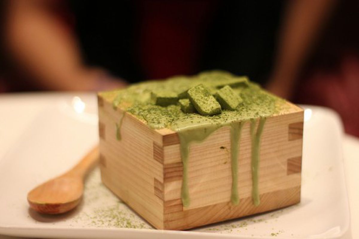 Green tea-ramisu at Spot Dessert Bar by <a href="http://www.flickr.com/photos/71589556@N04/6859323307/in/pool-29939462@N00/">EatLoveNY</a>.