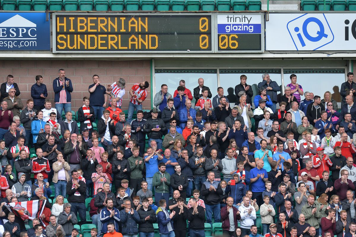 Hibernian v Sunderland - Pre Season Friendly