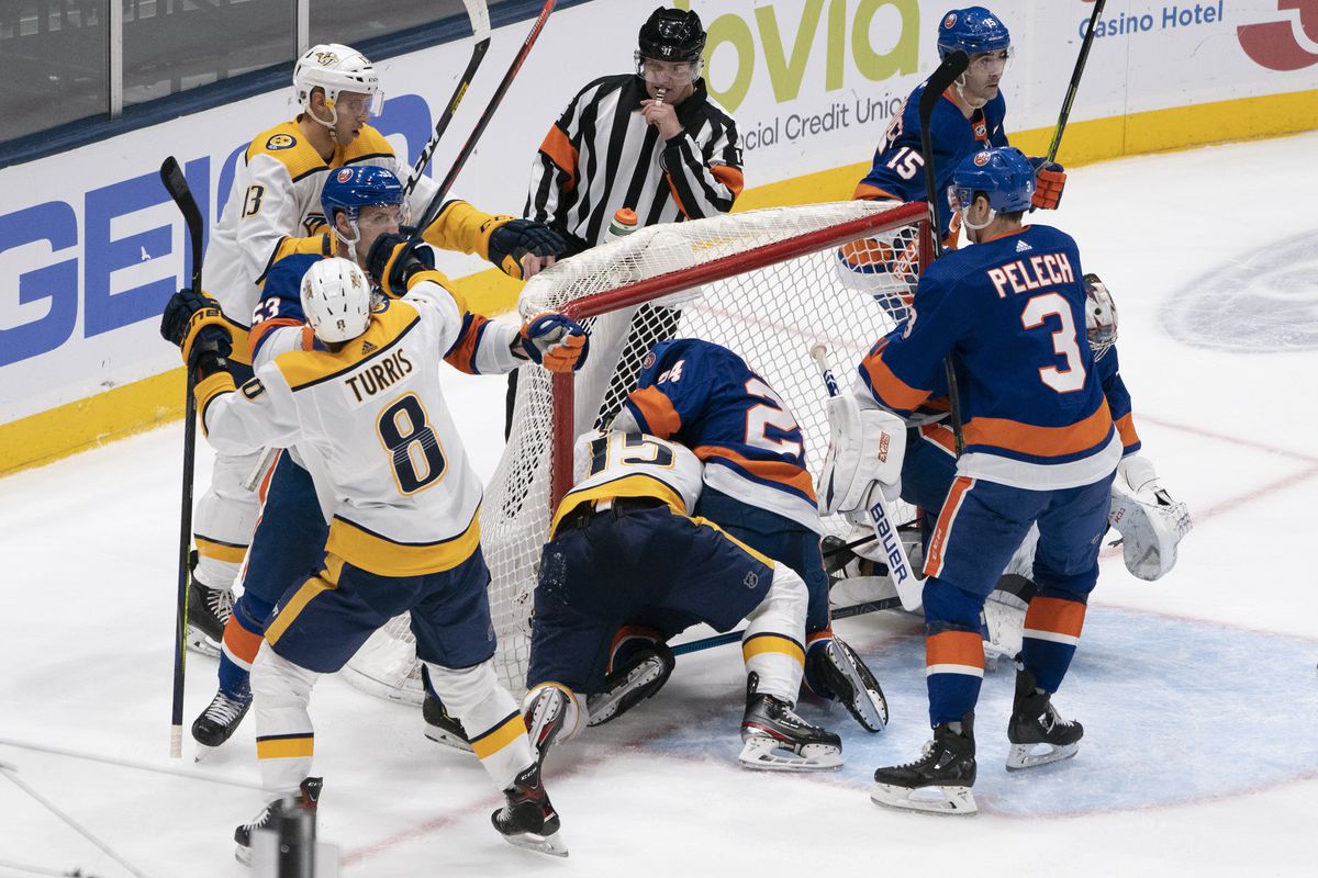 NHL: DEC 17 Predators at Islanders