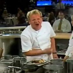 <a href="http://eater.com/archives/2011/12/20/watch-42-minutes-of-gordon-ramsay-swearing-at-people.php">Watch 42 Minutes of Gordon Ramsay Swearing at People</a>