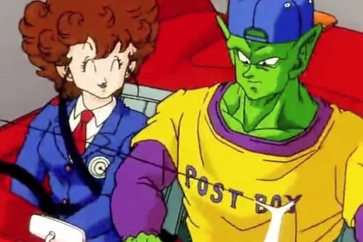 Piccolo wearing his unique Driver’s outfit