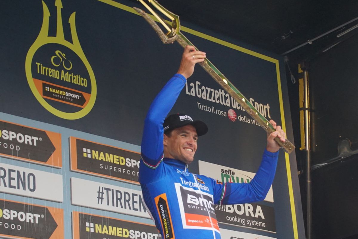 Van Avermaet Tirreno podium