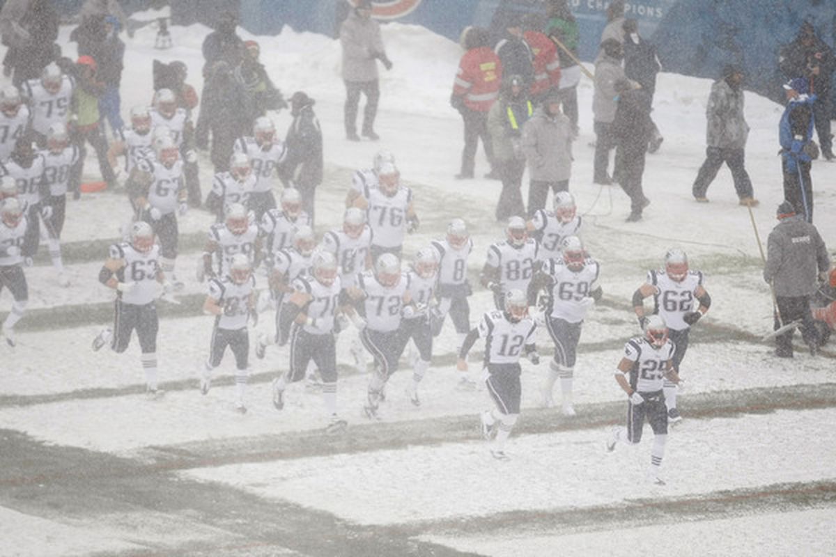 Let's go Patriots! (Photo by Scott Boehm/Getty Images)
