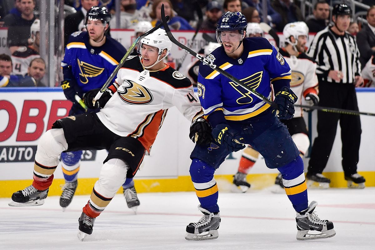 NHL: Anaheim Ducks at St. Louis Blues