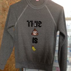 Emoji sweatshirt, $20