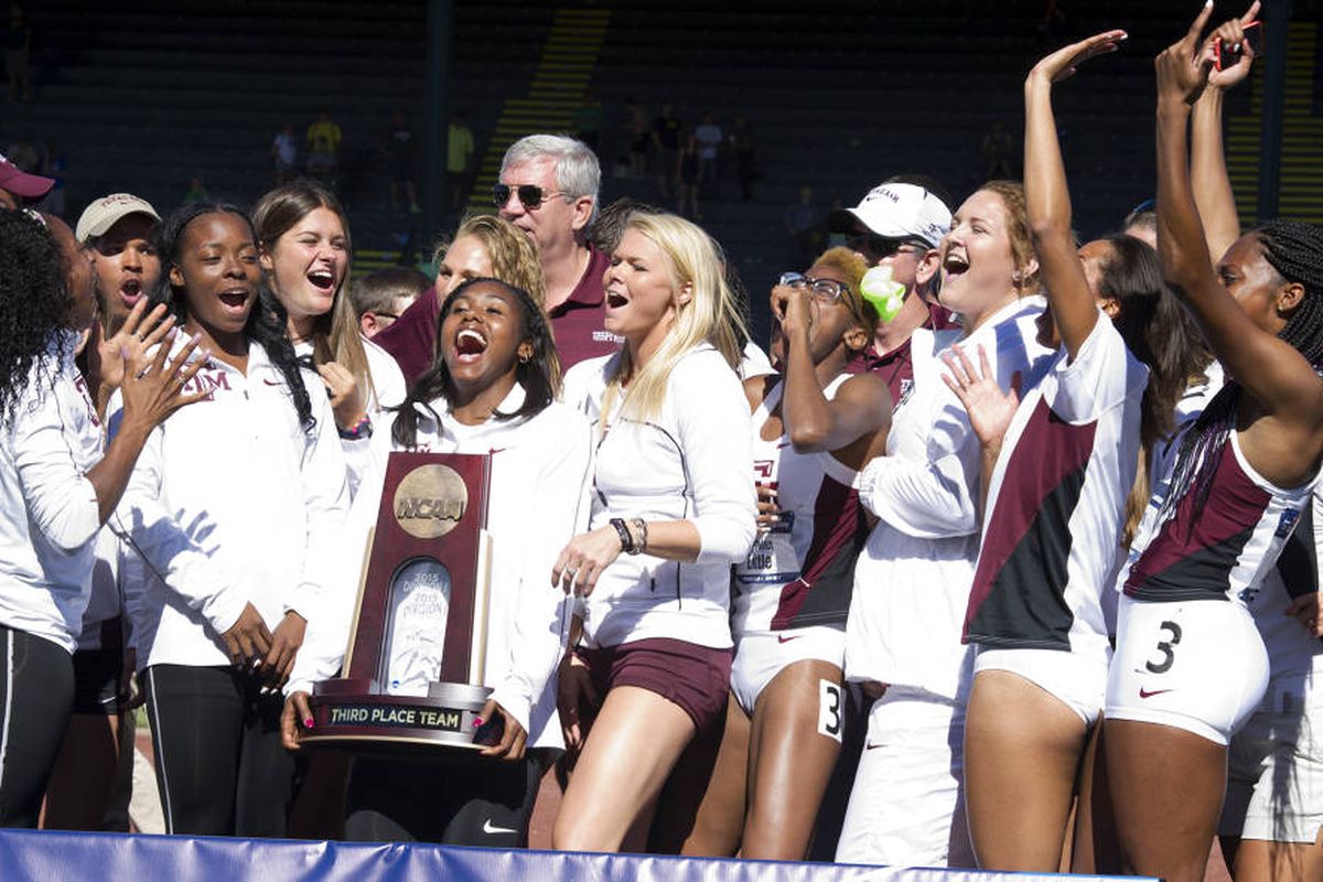 Texas A&M finishes 3rd overall for the Women's NCAA Track Championship..